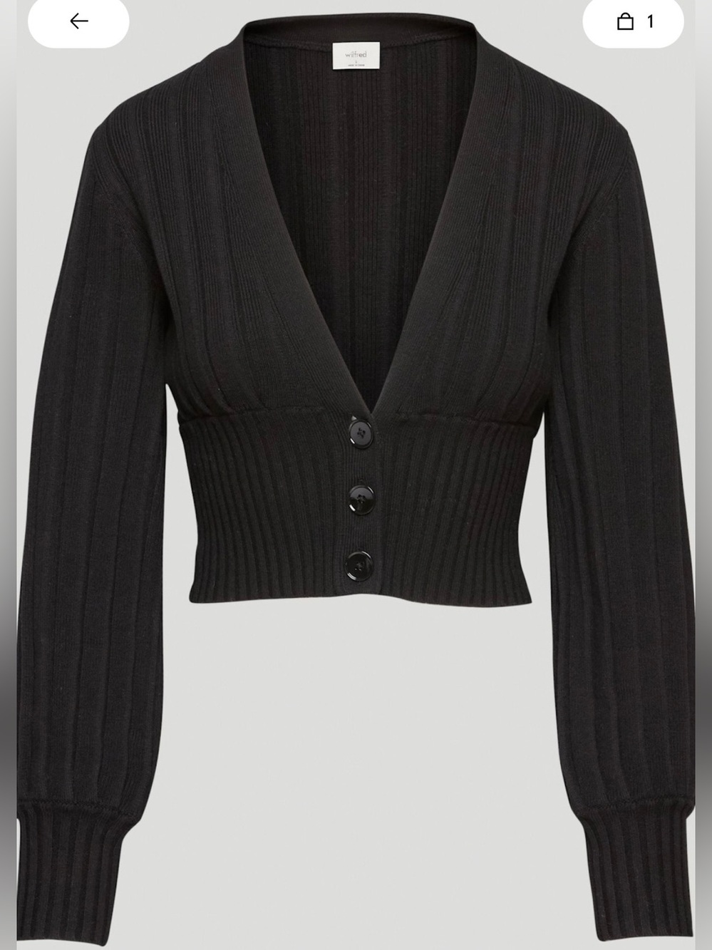 Wilfred Plunge Cardigan - Picture 3 of 5